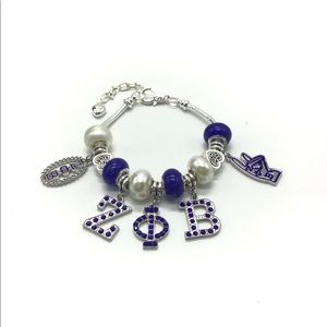 Zeta Phi Beta Charm Bracelet